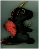 TY Beanie Boo regular 15 cm Grindal Dragon with Horn