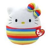 Hello Kitty Rainbow Squish A Boo 20cm, Material: 100% Polyester geprüft nach EN-71. Farbe: mehrfarbig