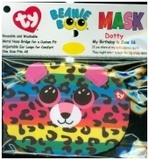 Ty Dotty Leopard Face Mask