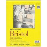 Strathmore Str-342-9 20 Sheet Smooth Bristol Pad, 9 by 12