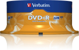 VERBATIM DVD-R AZO 4.7GB 16x 25er Spindel