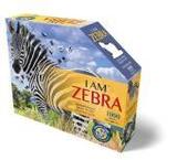 Konturpuzzle Zebra 1000 Teile (Puzzle)