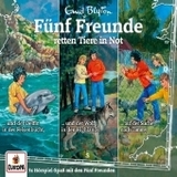 Fünf Freunde - 3er-Box-retten Tiere in Not. Box.32, 3 Audio-CD: Folgen 112,117,124