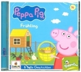 Peppa Pig Hörspiele - Frühling (und 5 weitere Geschichten), 1 Audio-CD