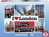 I love London (Puzzle): 1000 Teile. Puzzleformat: 49,3 x 69,3 cm