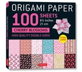 Origami Paper 100 Sheets Cherry Blossoms 8 1/4 (21 CM): Extra Large Double-Sided Origami Sheets Printed with 12 Different Color Combinations (Instruct