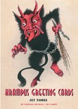 Krampus Greeting Cards Set Three: 20 Assorted Cards and 21 Envelopes in Deluxe Tin