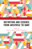 Definition and Essence from Aristotle to Kant