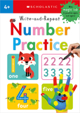 Write-And-Repeat Number Practice: Scholastic Early Learners (Write-And-Repeat)