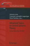 Advanced Topics in Control Systems Theory: Lecture Notes from FAP 2005