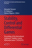 Stability, Control and Differential Games: Proceedings of the International Conference ?Stability, Control, Differential Games? (SCDG2019)