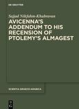 Avicenna?s Addendum to His Recension of Ptolemy?s ?Almagest?