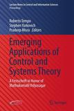 Emerging Applications of Control and Systems Theory: A Festschrift in Honor of Mathukumalli Vidyasagar