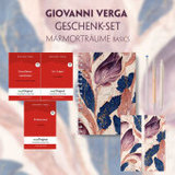 Giovanni Verga Geschenkset - 3 Bücher (mit Audio-Online) + Marmorträume Schreibset Basics, m. 3 Beilage, m. 3 Buch: Giovanni Verga Geschenkset - Lesemethode von Ilya Frank - Zweisprachige Ausgabe Englisch-Deutsch