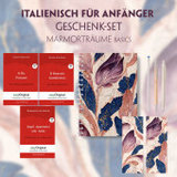 Italienisch für Anfänger Geschenkset - 3 Bücher (mit Audio-Online) + Marmorträume Schreibset Basics, m. 3 Beilage, m. 3 Buch: Italienisch für Anfänger Geschenkset - Lesemethode von Ilya Frank - Zweisprachige Ausgabe Englisch-Deutsch