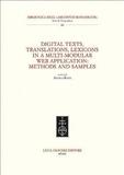 Digital texts, translations, lexicons in a multi?modular web application: methods and samples