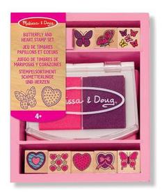 Butterfly and Hearts Stamp Set