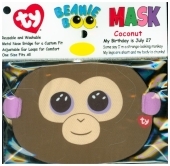 Ty Coconut Monkey Face Mask