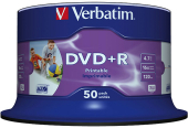 VERBATIM DVD+R AZO 4.7GB 16X 50er Spindel bedruckbar