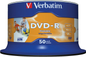 VERBATIM DVD-R AZO 4.7GB 16X 50er Spindel bedruckbar