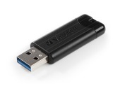 VERBATIM USB 3.0 Drive 128GB Pinstripe, schwarz