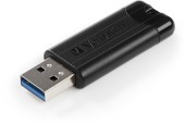 VERBATIM USB 3.0 Drive 256GB Pinstripe, schwarz