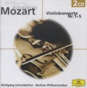 Violinkonzerte 1-5, 2 Audio-CDs