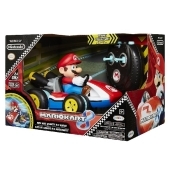 Mario Mini RC Racer 2,4 GHz Mario Kart 8: Ferngesteuerter Mario Mini RC Racer 2,4 GHz. Länge 18 cm, Breite 14 cm; Fernbedienung 30 m Reichweite