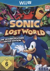 Sonic Lost World, Nintendo Wii U-Spiel: Die Schrecklichen Sechs-Edition. Dieses Produkt ist durch technische Schutzmaßnahmen kopiergeschützt!