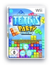 Tetris Party Deluxe, Nintendo-Wii-Spiel: Löse Linien im traditionellen Marathon-Spiel-Modu auf oder wähle unter Mehr als 20 verschiedenen Spielmodi!