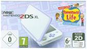 New Nintendo 2DS XL Weiß und Lavendel + Tomodachi Life, 1 Konsole + Nintendo 2DS-Spiel: Kompatibel auch für Nintendo 3DS