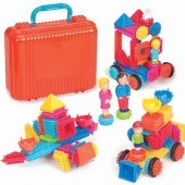 Bristle Blocks 85 Teile im Koffer