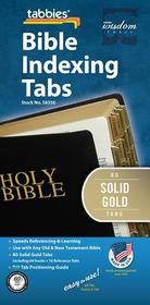 Bible Tabs - Solid Gold - Old: Classic Solid Gold Bible Tabs