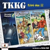 Ein Fall für TKKG Krimi-Box. Box.22, 3 Audio-CD: Folgen 184,185,186. Die ewige Finsternis; Der unsichtbare Dieb; Die schlafende Chinesin