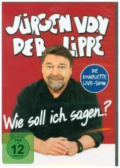 Wie soll ich sagen, 1 DVD