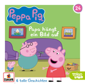 Peppa Pig Hörspiele - Papa hängt ein Bild auf, 1 Audio-CD