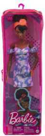 Barbie Fashionistas Puppe im schulterfreien gebleichten Jeanskleid