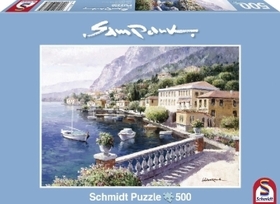 Villa am Comersee (Puzzle): 500 Teile. Puzzleformat: 32 x 47,5 cm