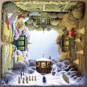 Der Jahreszeiten-Garten (Puzzle): Quadratpuzzle. 1000 Teile. Puzzleformat: 56,2 x 56,2 cm