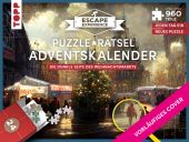 Puzzle-Rätsel-Adventskalender: Die dunkle Seite des Weihnachtsmarkts - 24 Puzzles mit insgesamt 960 Teilen: Die nächste ultimative Herausforderung für Escape-Fans. Inkl. Lupe für versteckte Details