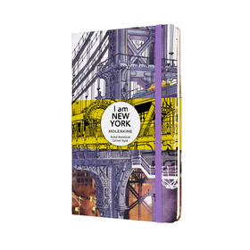 Moleskine I Am New York Limited Edition Large Ruled Hardcover Notebook