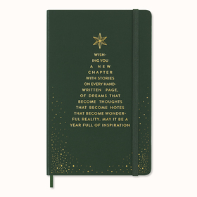 Moleskine Holiday Large Ruled Notebook: Myrtle Green