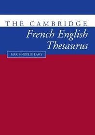 The Cambridge French-English Thesaurus