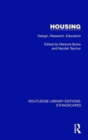 Housing: Design, Research, Education