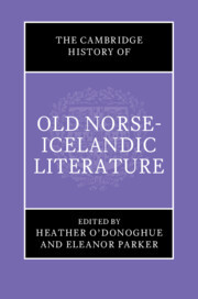 The Cambridge History of Old Norse-Icelandic Literature