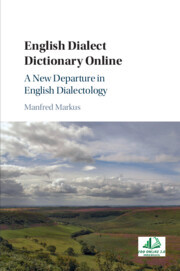 English Dialect Dictionary Online: A New Departure in English Dialectology