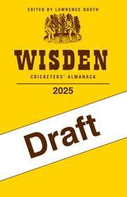 Wisden Cricketers' Almanack 2025