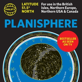 Philip's Planisphere (Latitude 51.5 North): For use in Britain and Ireland, Northern Europe, Northern USA and Canada