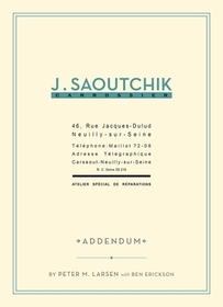 J. Saoutchik Carrossier ? Addendum: Addendum