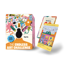 The Endless Art Challenge Card Deck ? 90 Creativity Prompt Cards (Overall 25,000 Combinations!) for Never?Ending Art I nspiration (: 90 Creativity Prompt Cards (Overall 25,000 Combinations!) for Never-Ending Art Inspiration (Gift for Creatives)